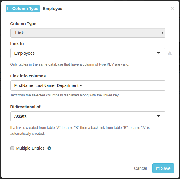 Manage Databases